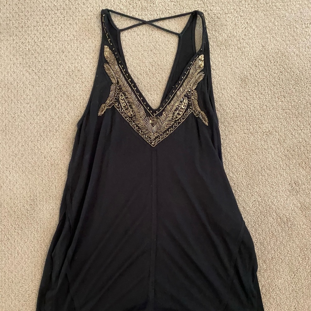 Kimchi Blue Embellished Beaded Tank